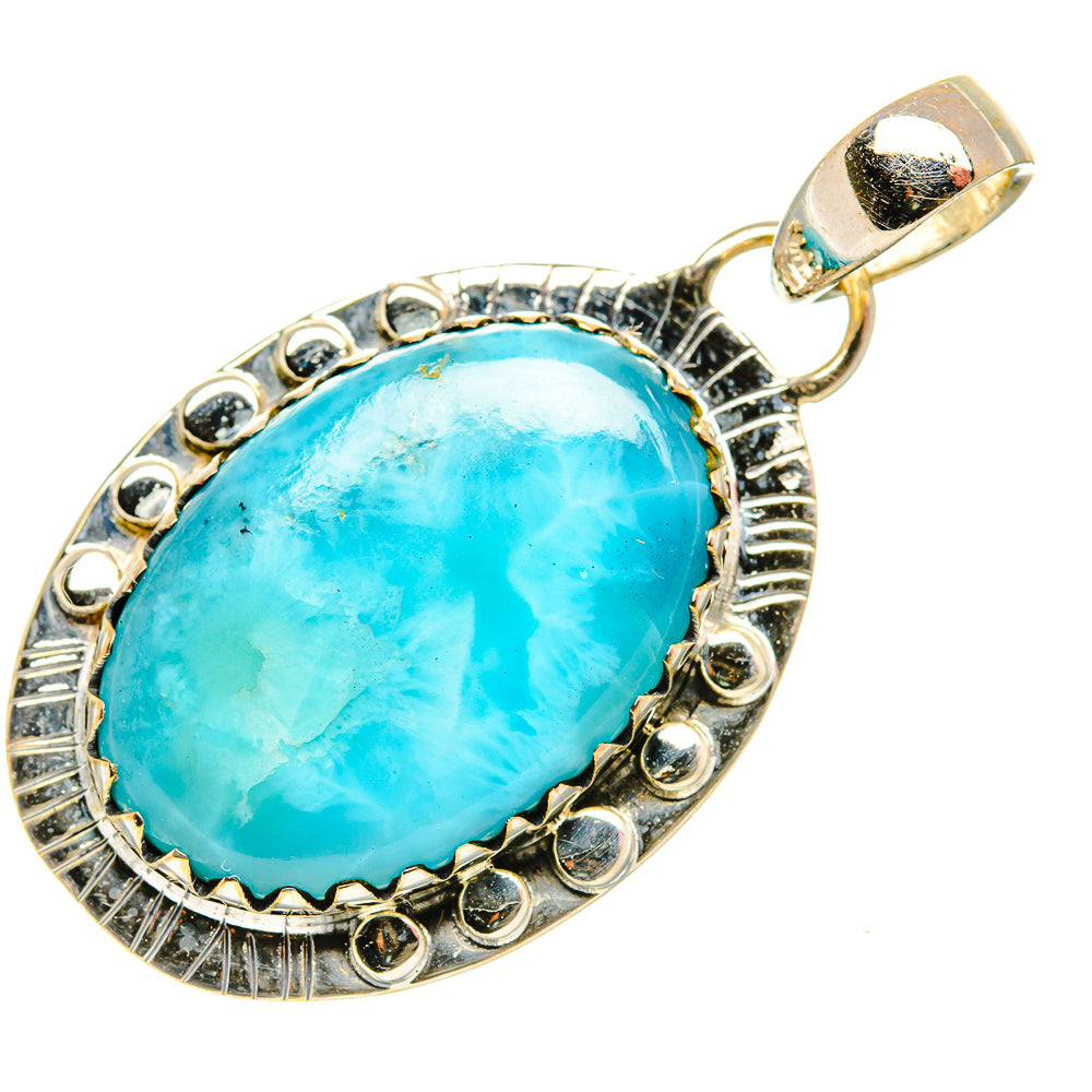 Larimar Pendants handcrafted by Ana Silver Co - PD34168 - Photo 2