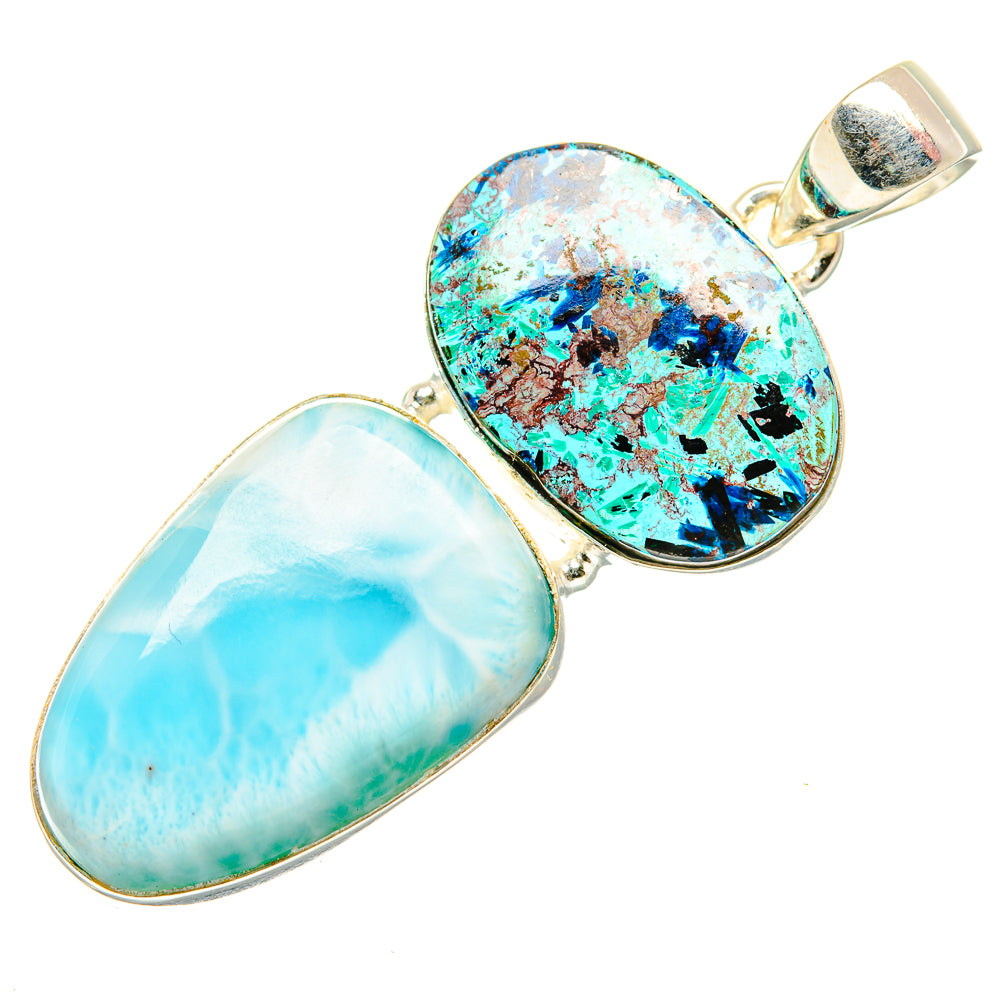 Shattuckite Pendants handcrafted by Ana Silver Co - PD34190 - Photo 2