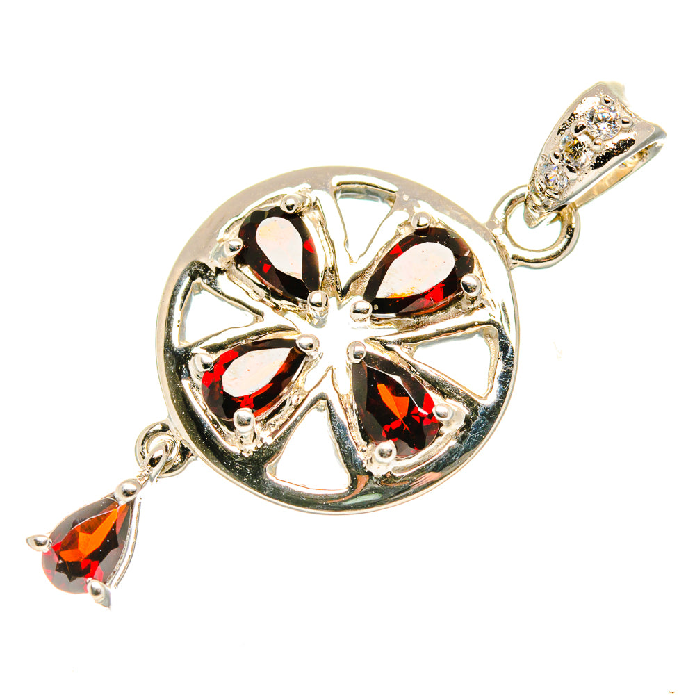 Garnet Pendants handcrafted by Ana Silver Co - PD34204 - Photo 2