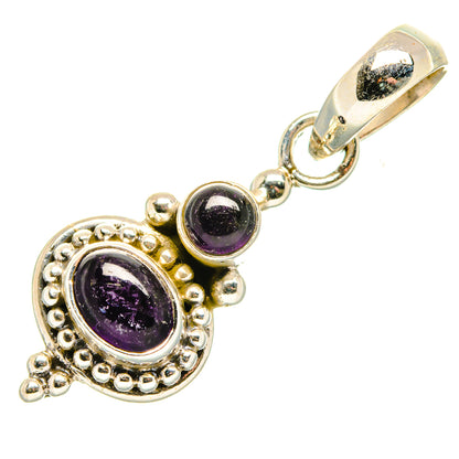 Amethyst Pendants handcrafted by Ana Silver Co - PD34205 - Photo 2