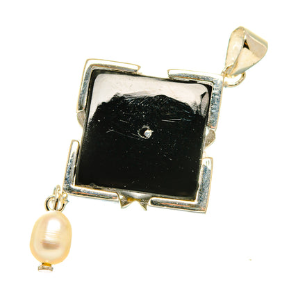 Black Onyx Pendants handcrafted by Ana Silver Co - PD34214 - Photo 2