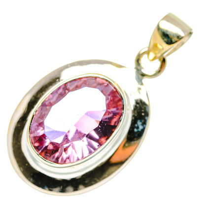Color Change Alexandrite (Lab.) Pendants handcrafted by Ana Silver Co - PD34215 - Photo 2