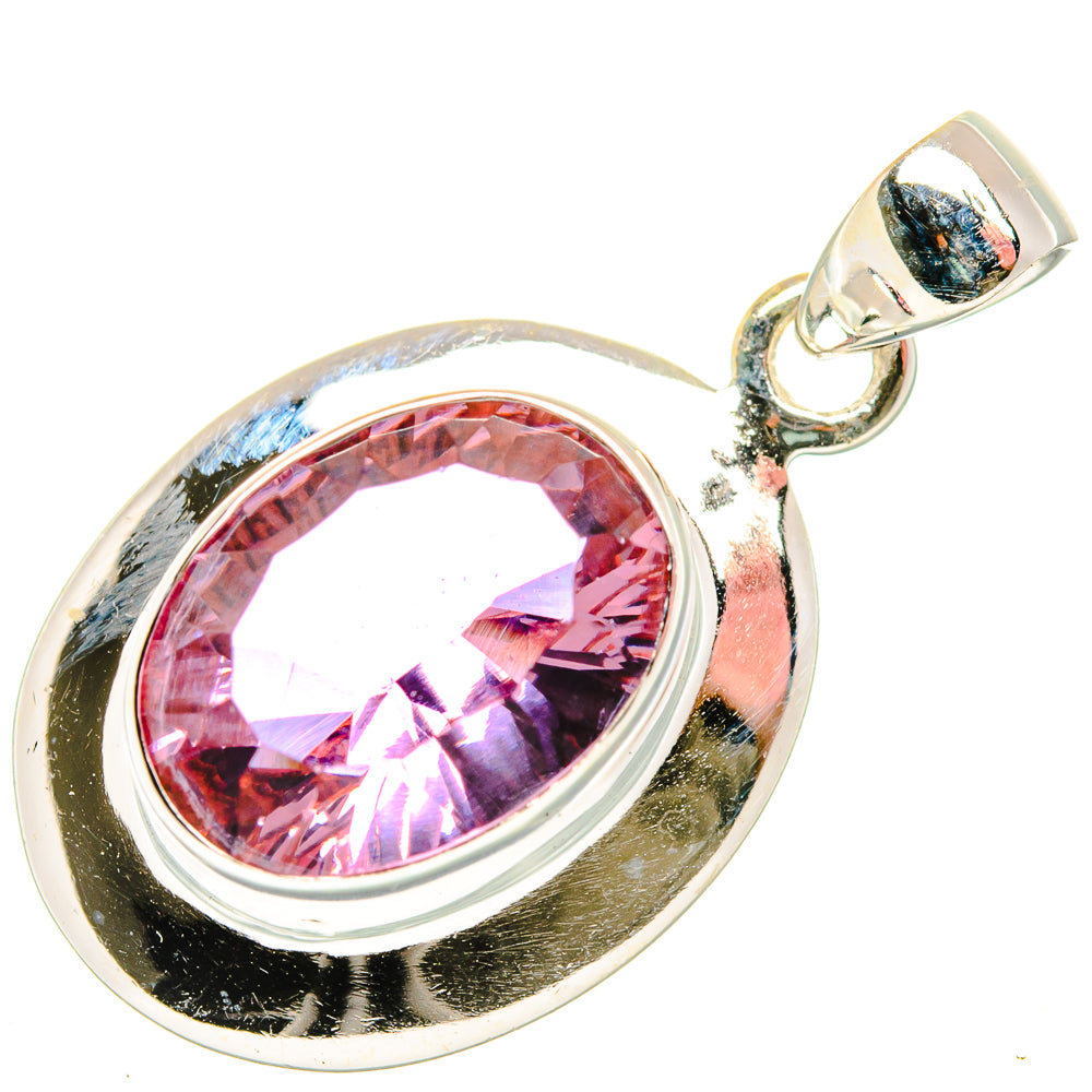 Color Change Alexandrite (Lab.) Pendants handcrafted by Ana Silver Co - PD34217 - Photo 2