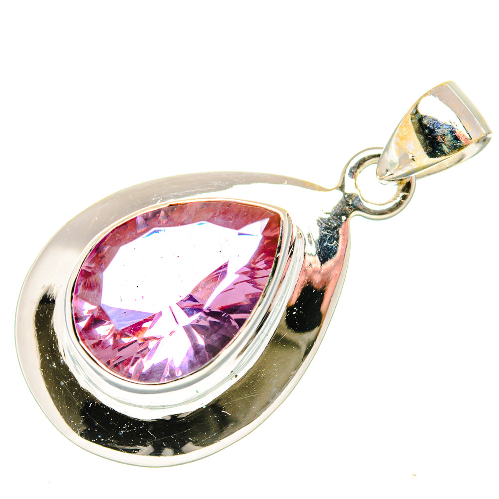Color Change Alexandrite (Lab.) Pendants handcrafted by Ana Silver Co - PD34218 - Photo 2