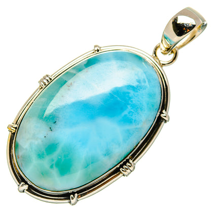Larimar Pendants handcrafted by Ana Silver Co - PD34274 - Photo 2