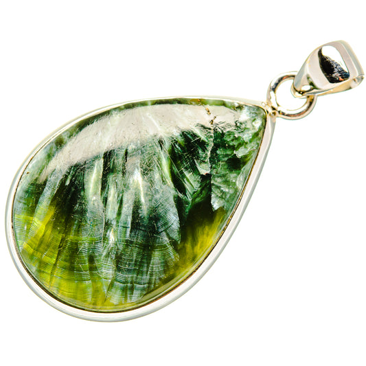 Seraphinite Pendants handcrafted by Ana Silver Co - PD34281 - Photo 2