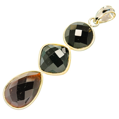 Black Onyx Pendants handcrafted by Ana Silver Co - PD34302 - Photo 2