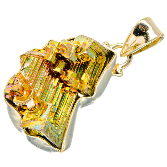 Bismuth Crystal Pendants handcrafted by Ana Silver Co - PD34312 - Photo 2