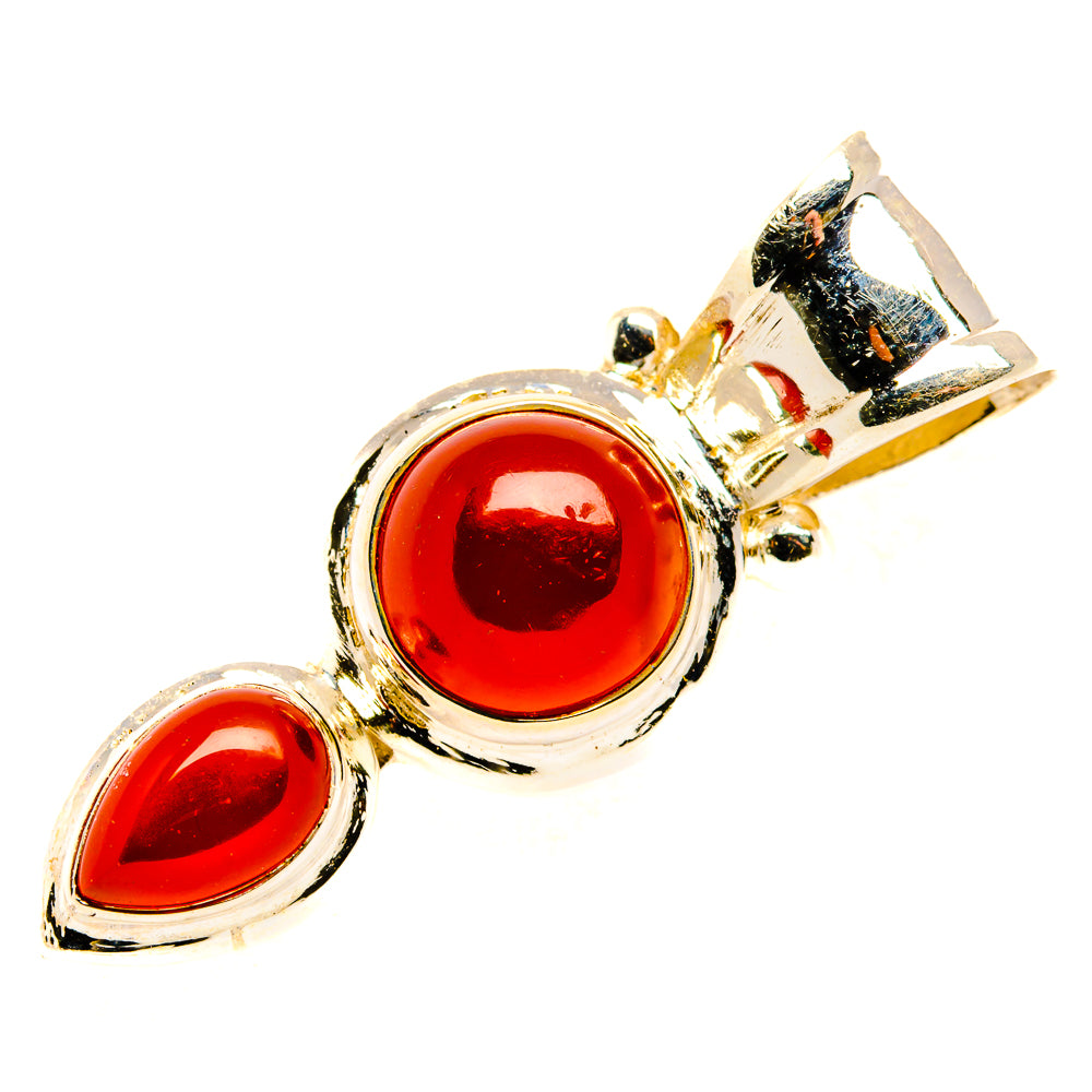 Red Onyx Pendants handcrafted by Ana Silver Co - PD34327 - Photo 2