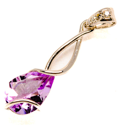 Amethyst Pendants handcrafted by Ana Silver Co - PD34329 - Photo 2