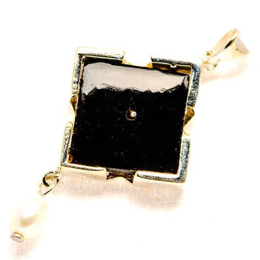 Black Onyx Pendants handcrafted by Ana Silver Co - PD34333 - Photo 2