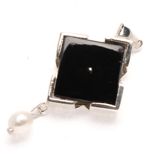 Black Onyx Pendants handcrafted by Ana Silver Co - PD34334 - Photo 2