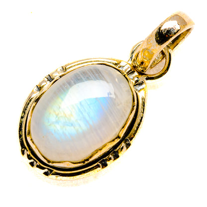Rainbow Moonstone Pendants handcrafted by Ana Silver Co - PD34338 - Photo 2