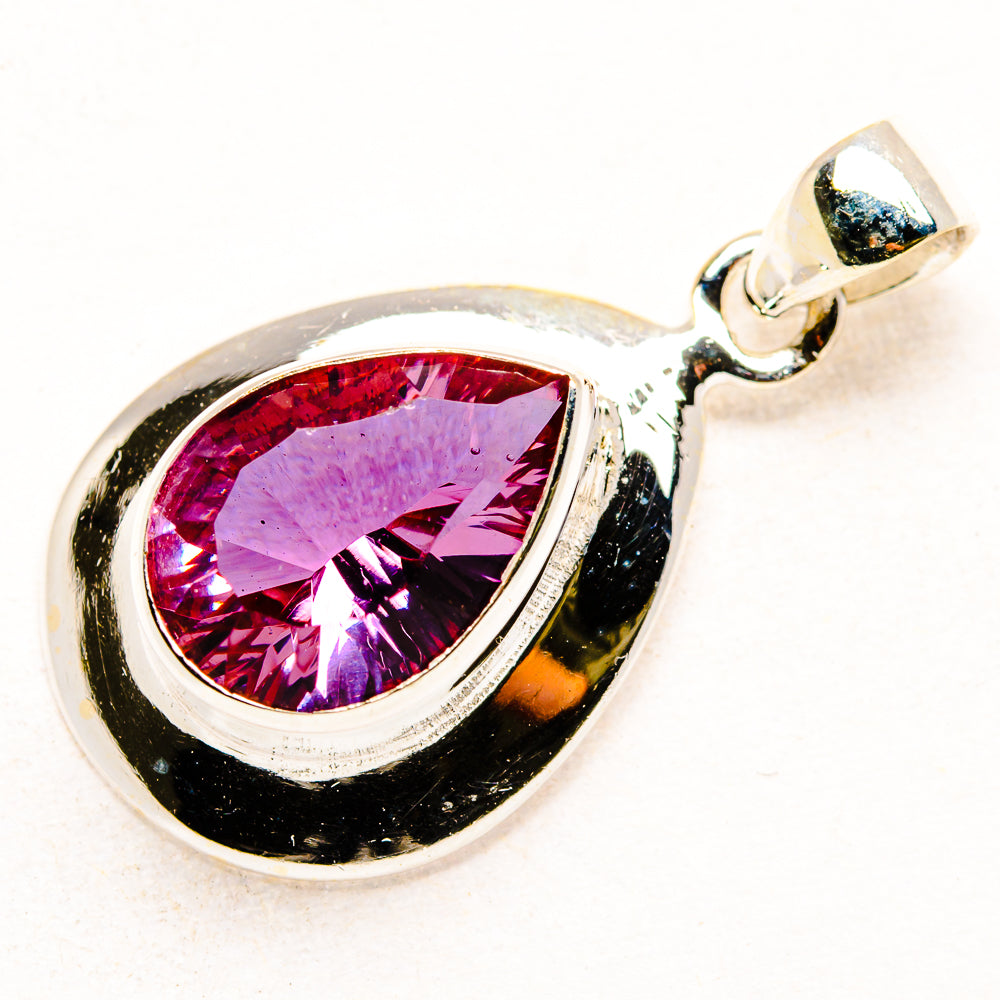 Color Change Alexandrite (Lab.) Pendants handcrafted by Ana Silver Co - PD34349 - Photo 2