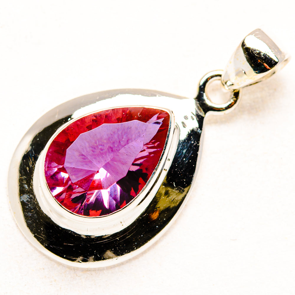 Color Change Alexandrite (Lab.) Pendants handcrafted by Ana Silver Co - PD34353 - Photo 2