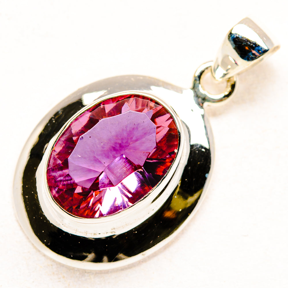 Color Change Alexandrite (Lab.) Pendants handcrafted by Ana Silver Co - PD34354 - Photo 2