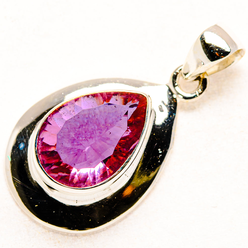 Color Change Alexandrite (Lab.) Pendants handcrafted by Ana Silver Co - PD34359 - Photo 2