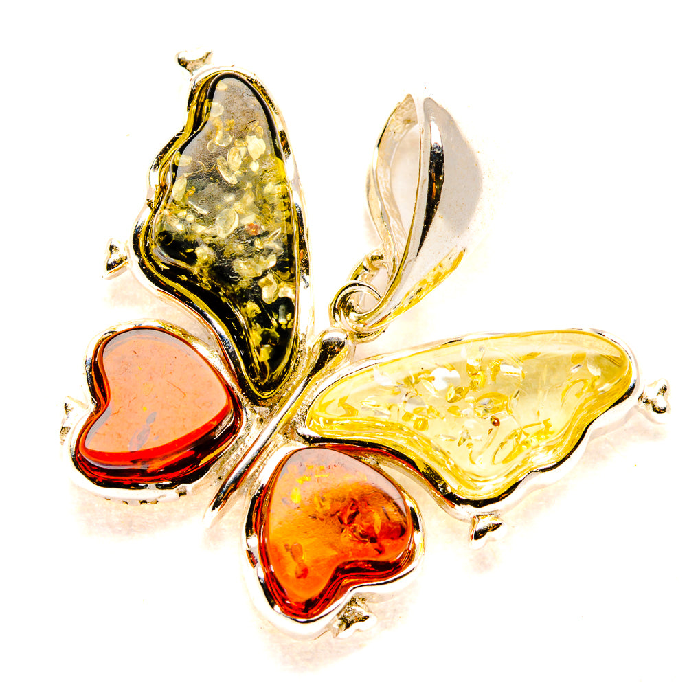 Baltic Amber Pendants handcrafted by Ana Silver Co - PD34367 - Photo 2
