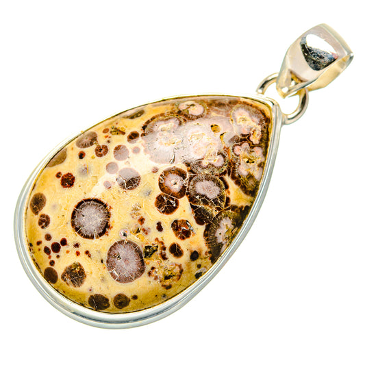 Poppy Jasper Pendants handcrafted by Ana Silver Co - PD34371 - Photo 2