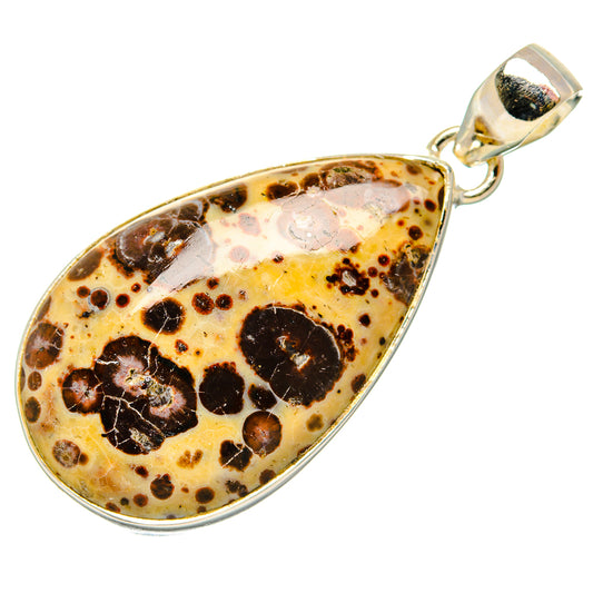 Poppy Jasper Pendants handcrafted by Ana Silver Co - PD34375 - Photo 2