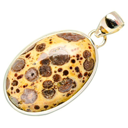 Poppy Jasper Pendants handcrafted by Ana Silver Co - PD34376 - Photo 2