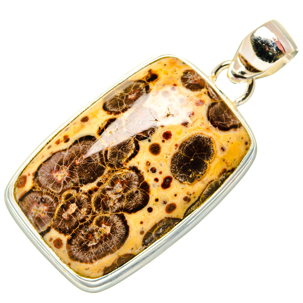 Poppy Jasper Pendants handcrafted by Ana Silver Co - PD34387 - Photo 2