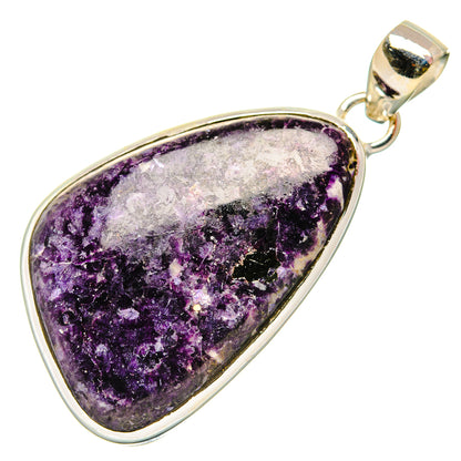 Lepidolite Pendants handcrafted by Ana Silver Co - PD34388 - Photo 2