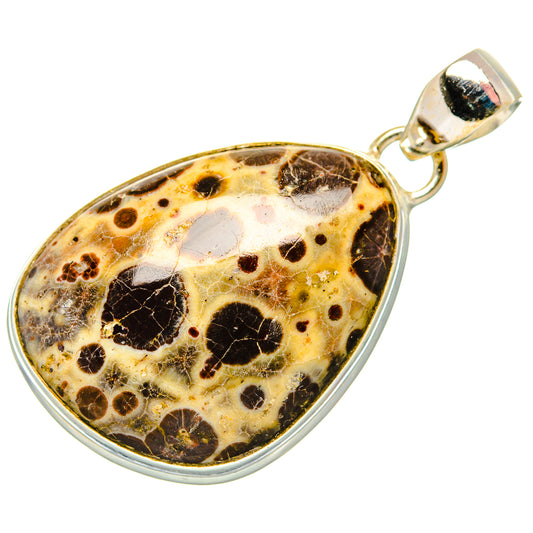 Poppy Jasper Pendants handcrafted by Ana Silver Co - PD34396 - Photo 2