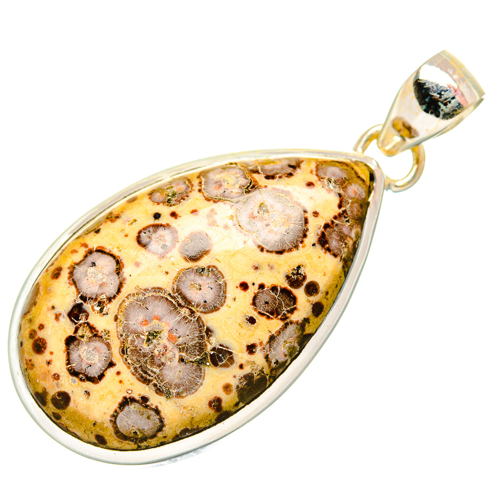 Poppy Jasper Pendants handcrafted by Ana Silver Co - PD34400 - Photo 2
