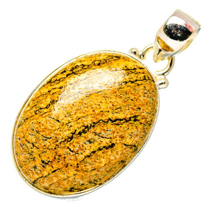 Picture Jasper Pendants handcrafted by Ana Silver Co - PD34401 - Photo 2
