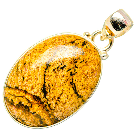Picture Jasper Pendants handcrafted by Ana Silver Co - PD34414 - Photo 2