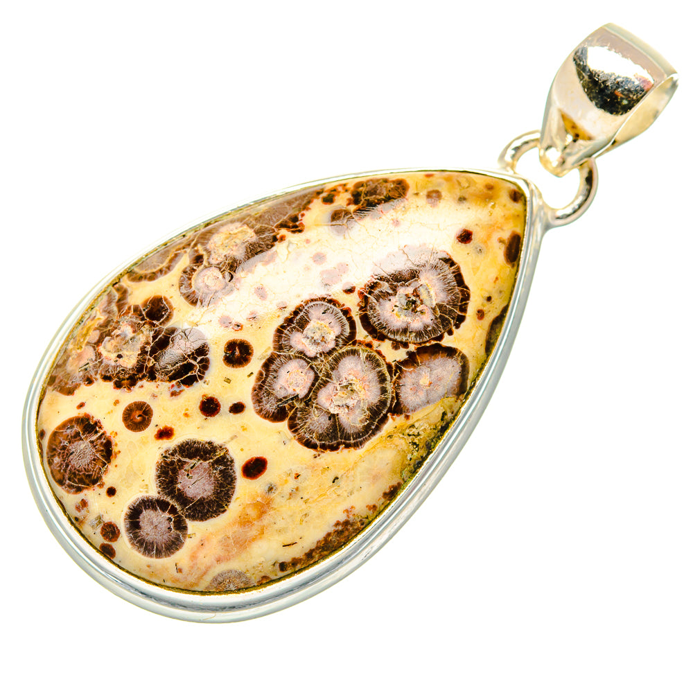 Poppy Jasper Pendants handcrafted by Ana Silver Co - PD34418 - Photo 2