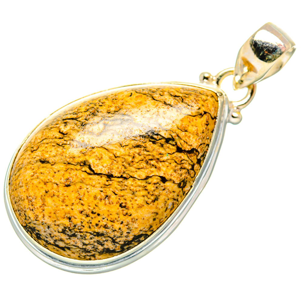 Picture Jasper Pendants handcrafted by Ana Silver Co - PD34419 - Photo 2