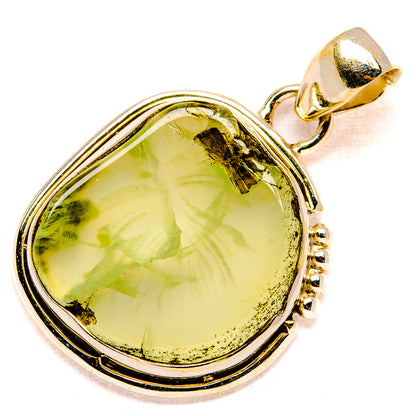 Prehnite Pendants handcrafted by Ana Silver Co - PD34432 - Photo 2