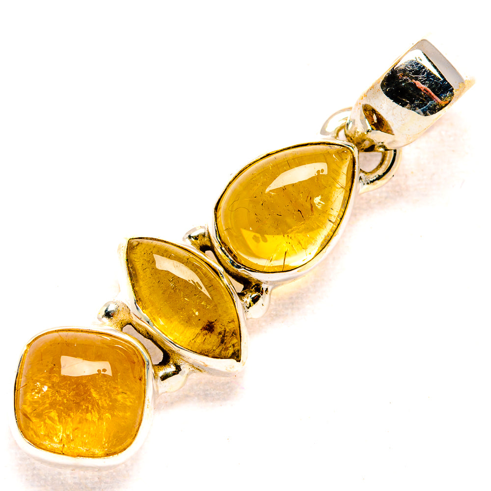 Citrine Pendants handcrafted by Ana Silver Co - PD34435 - Photo 2