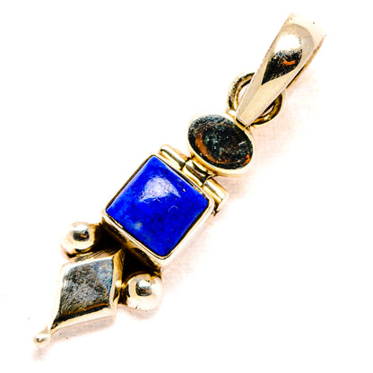Lapis Lazuli Pendants handcrafted by Ana Silver Co - PD34437 - Photo 2