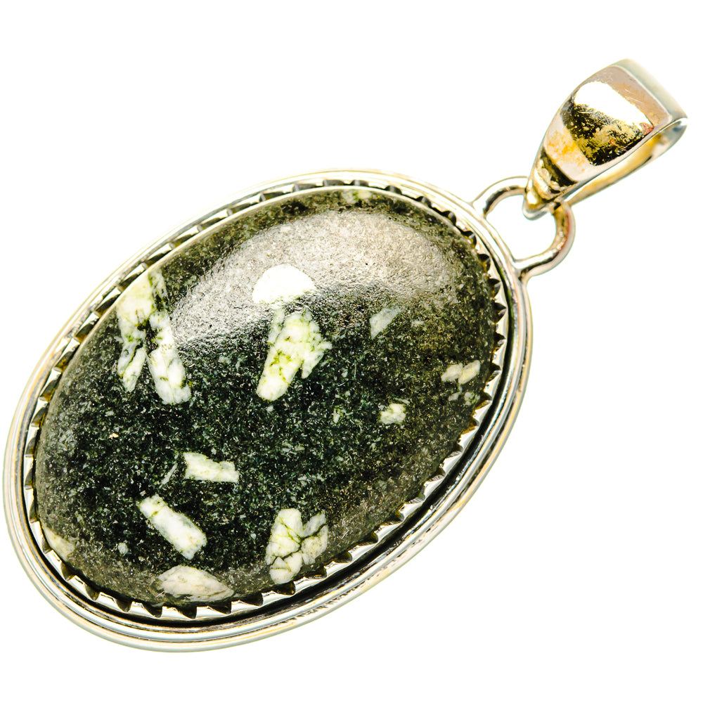 Green Fuchsite Pendants handcrafted by Ana Silver Co - PD34463 - Photo 2