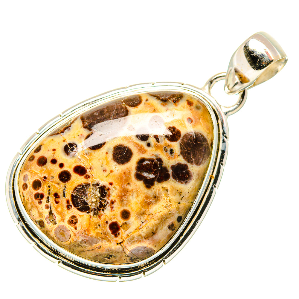 Poppy Jasper Pendants handcrafted by Ana Silver Co - PD34466 - Photo 2
