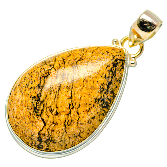 Picture Jasper Pendants handcrafted by Ana Silver Co - PD34470 - Photo 2