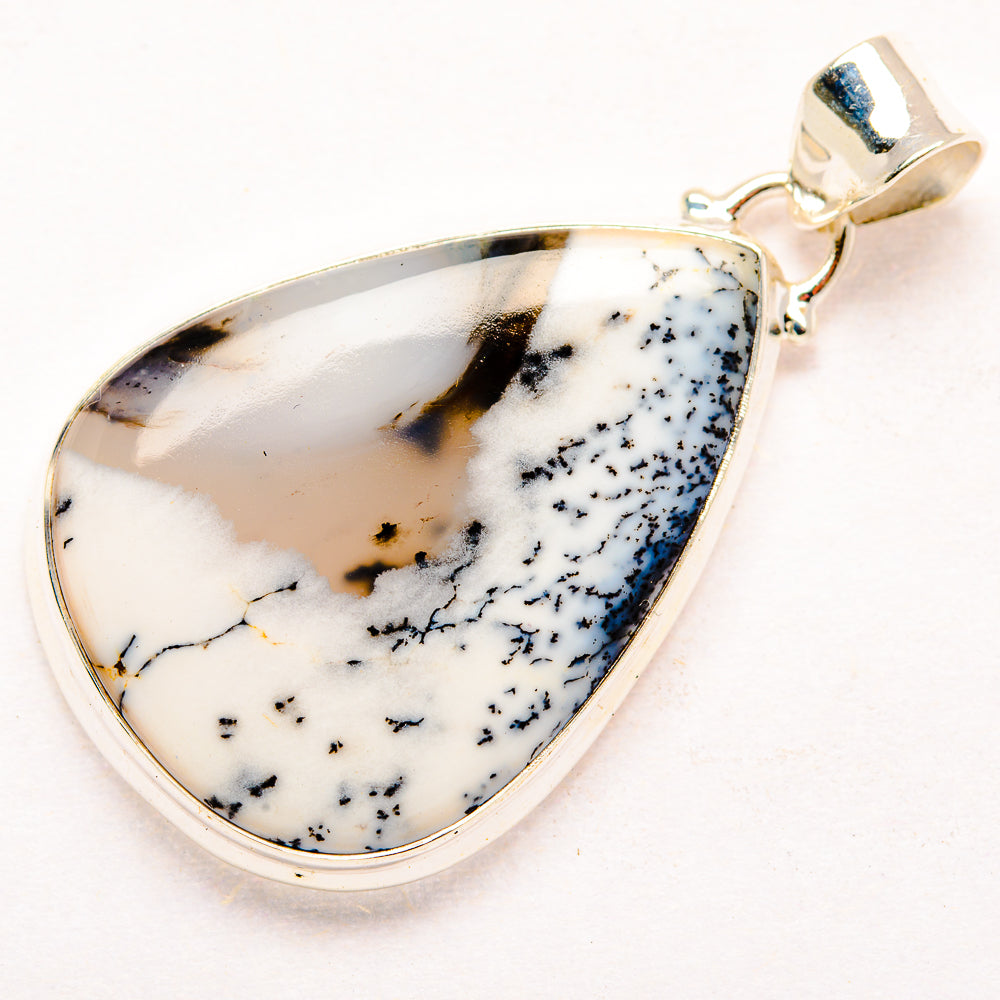 Dendritic Opal Pendants handcrafted by Ana Silver Co - PD34473 - Photo 2