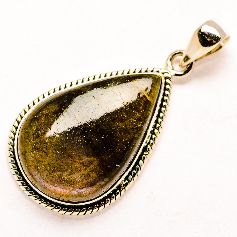 Labradorite Pendants handcrafted by Ana Silver Co - PD34475 - Photo 2