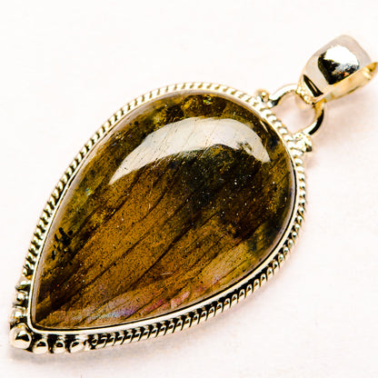 Labradorite Pendants handcrafted by Ana Silver Co - PD34480 - Photo 2