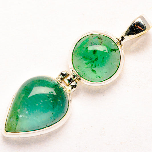 Green Aventurine Pendants handcrafted by Ana Silver Co - PD34481 - Photo 2