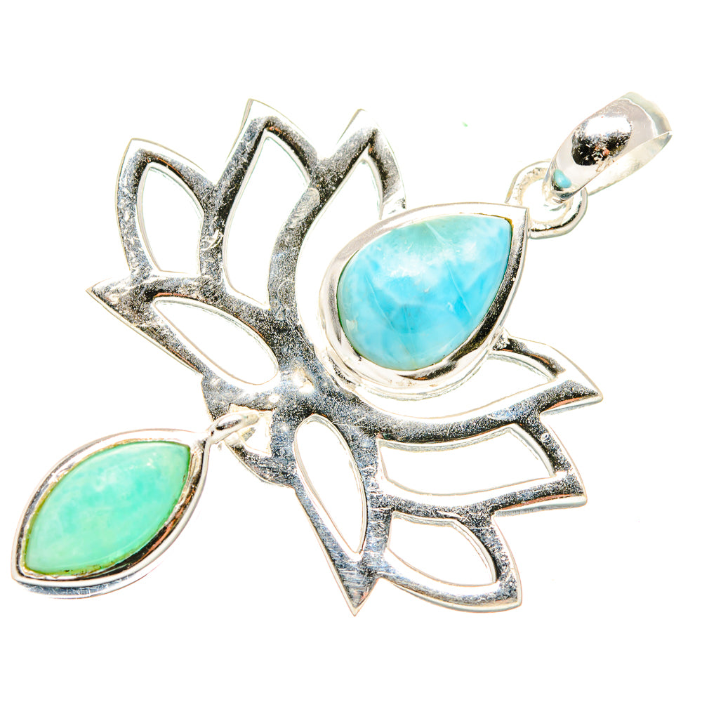 Larimar Pendants handcrafted by Ana Silver Co - PD34489 - Photo 2