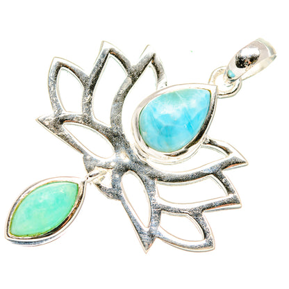 Larimar Pendants handcrafted by Ana Silver Co - PD34489 - Photo 2