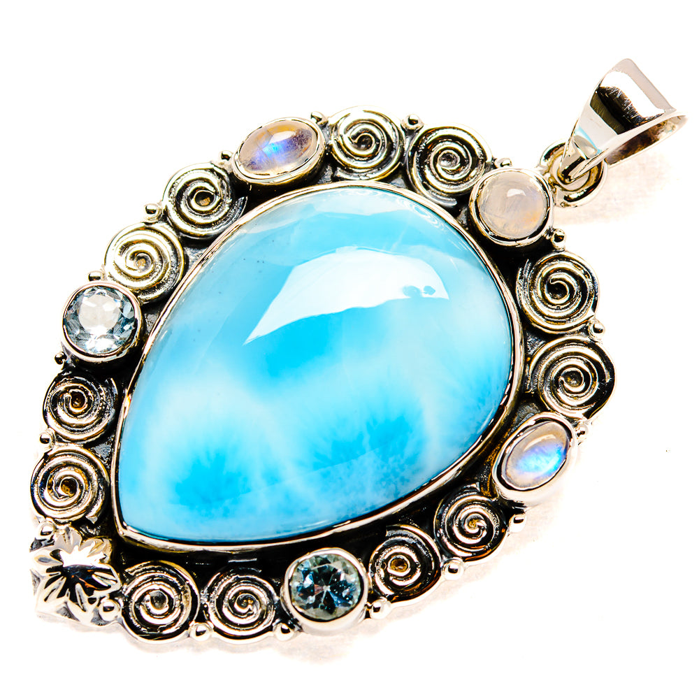 Larimar Pendants handcrafted by Ana Silver Co - PD34498 - Photo 2