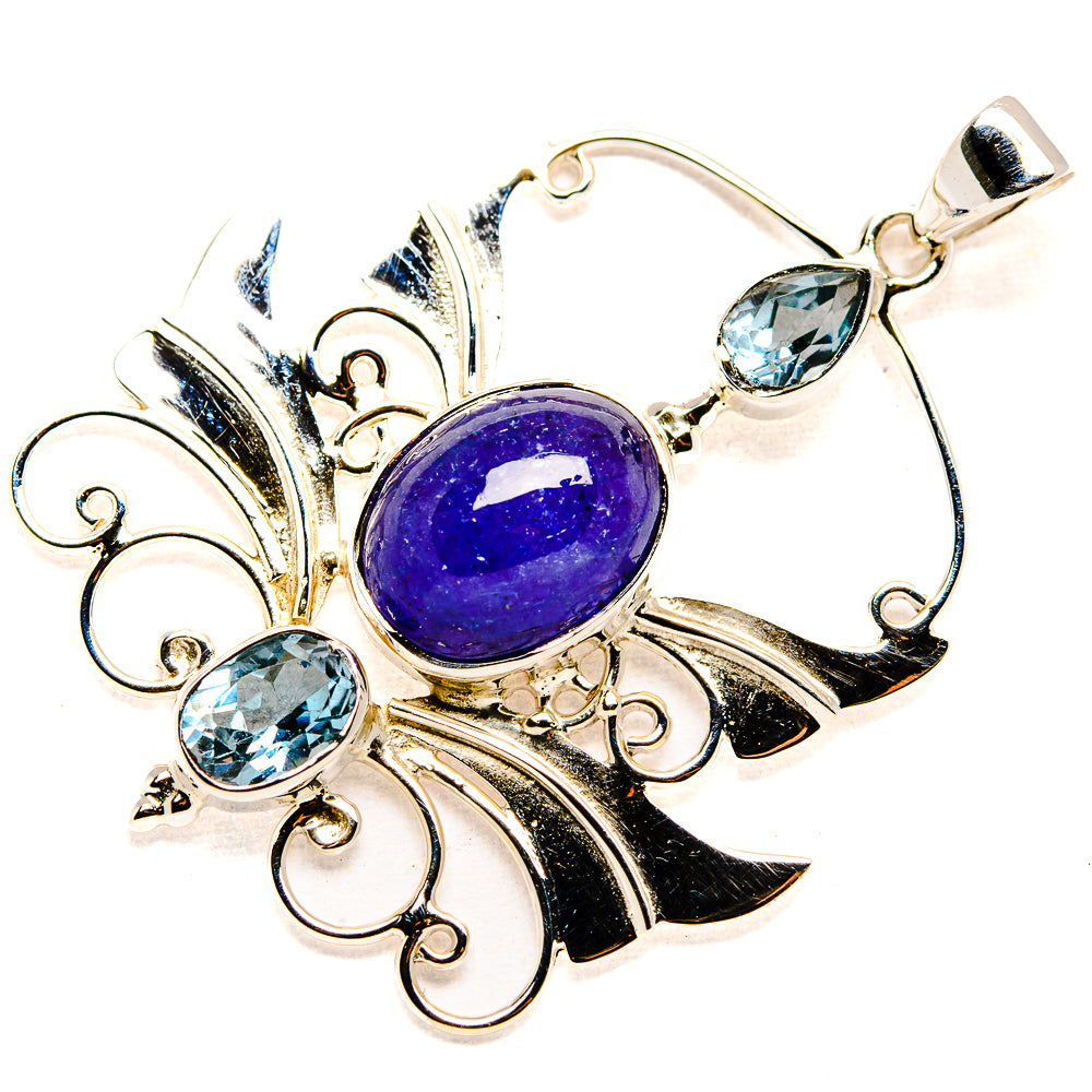 Tanzanite Pendants handcrafted by Ana Silver Co - PD34506 - Photo 2