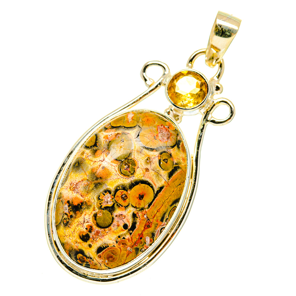 Poppy Jasper Pendants handcrafted by Ana Silver Co - PD3451