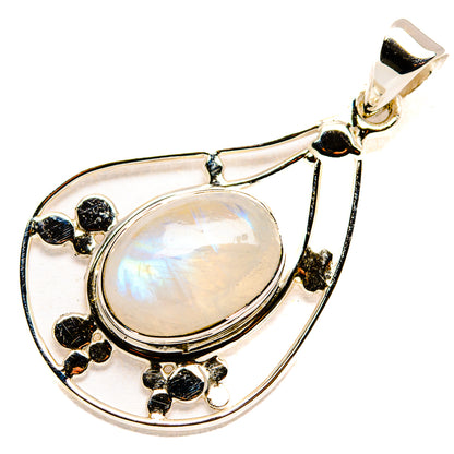 Rainbow Moonstone Pendants handcrafted by Ana Silver Co - PD34522 - Photo 2