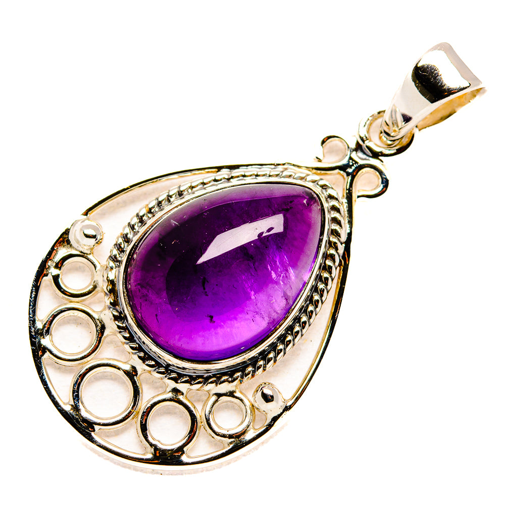 Amethyst Pendants handcrafted by Ana Silver Co - PD34528 - Photo 2